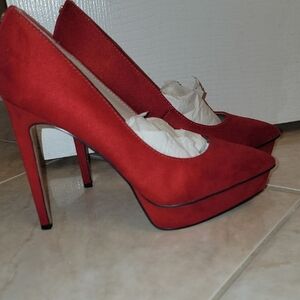 Elegant Red High Heels